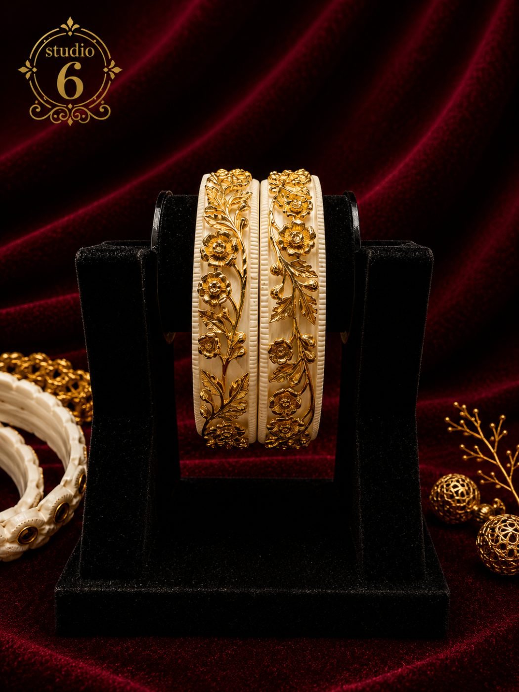 Sankha and Pola jewellery from Studio 6 Kolkata
