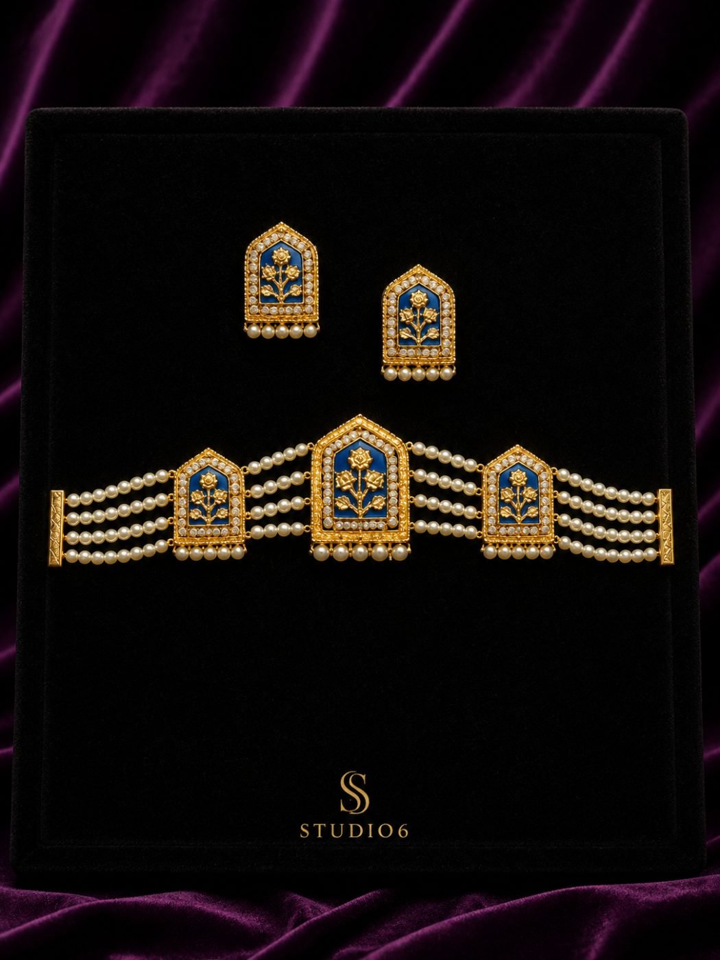 Choker jewellery from Studio 6 Kolkata